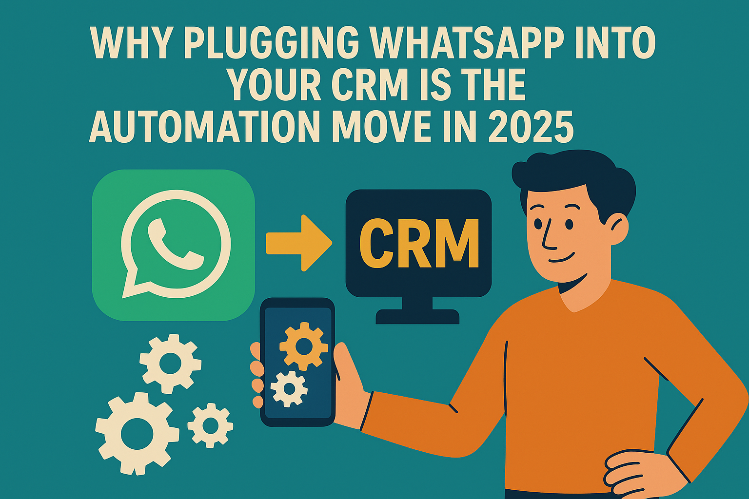 Why Plugging WhatsApp Into Your CRM Is the Smartest Automation Move in 2025