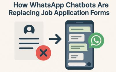 How WhatsApp Chatbots Are Replacing Job Application Forms