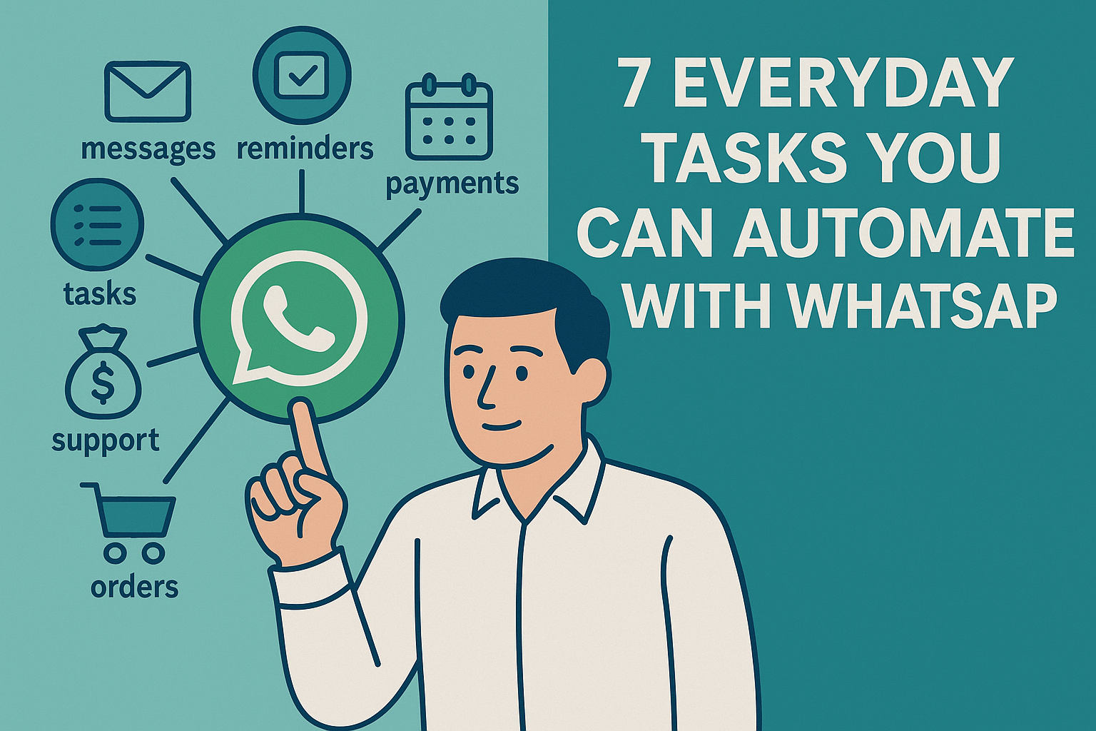 7 Everyday Tasks You Can Automate with WhatsApp